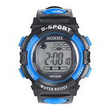 LED Digital Electronic Multifunction Waterproof Child Kids Boy's Girl's Watch Outdoor Multifunctional Student Sports Watches