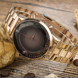 GUOU Watch Women Brand Top Luxury Gold Watches Diamond Women's Full Steel Ladies Watch Clock femme relogio femenino reloj mujer