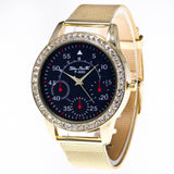 Unisex Watches Quartz Trendy Wrist Watch Stainless Steel Watches