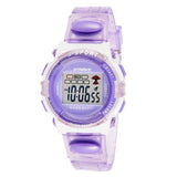 SYNOKE Rubber Digital Led Wristwatch Watch for Girls Kid Children