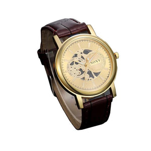 Quartz Watch Men Sports Hollow Strap Watches Wrist Watch